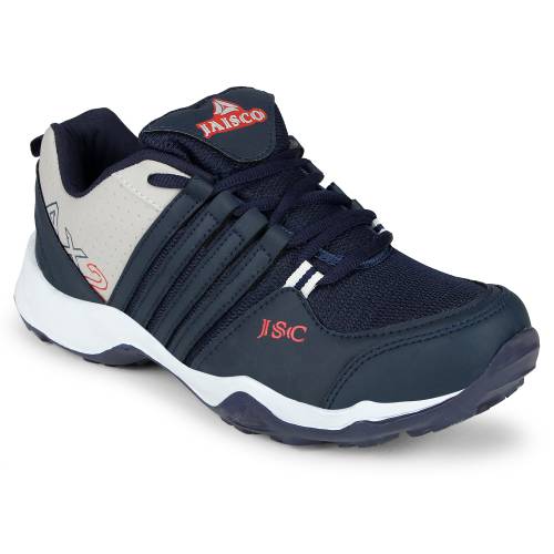  JAISCO MENS NAVY BLUE SKY LACE UP OUTDOOR SPORT SHOES
